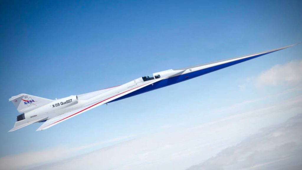 NASA publicou um vídeo onde mostra a construção de um novo avião supersónico