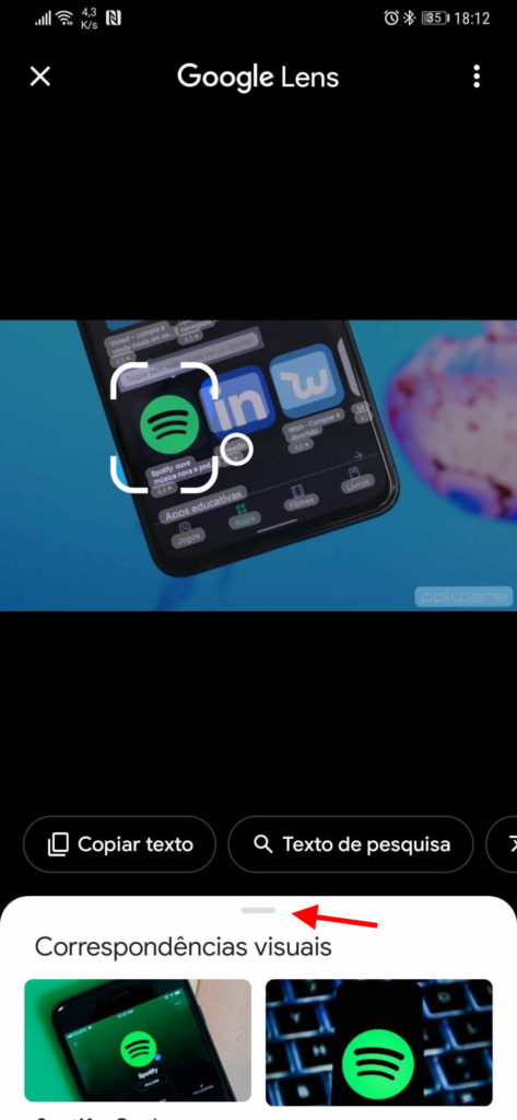 Pesquisas imagens Google Chrome Lens