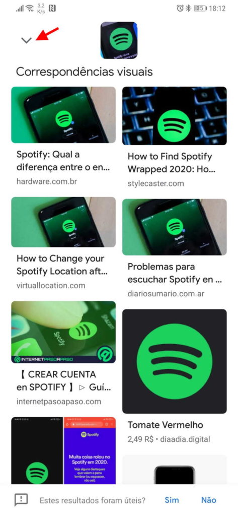 Pesquisas imagens Google Chrome Lens
