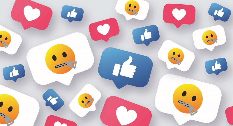 Maioria diz que as redes sociais deveriam moderar ainda mais os comentários