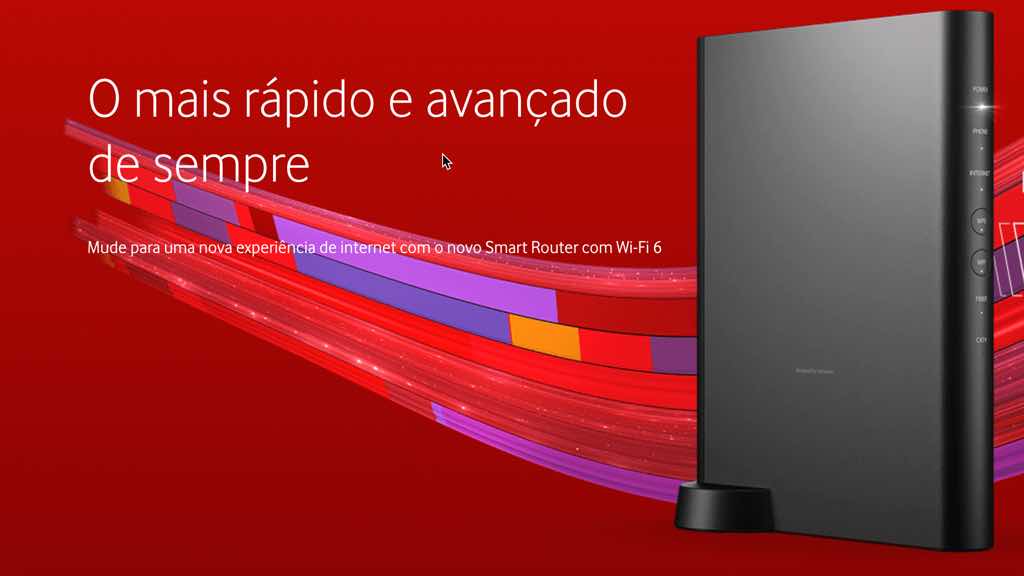 Internet a alta velocidade! Vodafone lança novo Smart Router Wi-Fi 6