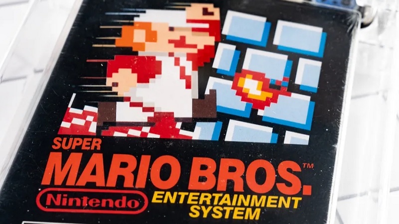 Recorde! Cópia nunca aberta do Super Mario Bros vendida por 2 milhões de dólares