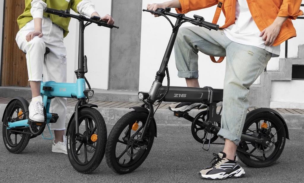 E-bike HIMO Z16 – bicicleta elétrica dobrável com autonomia combinada até 80km