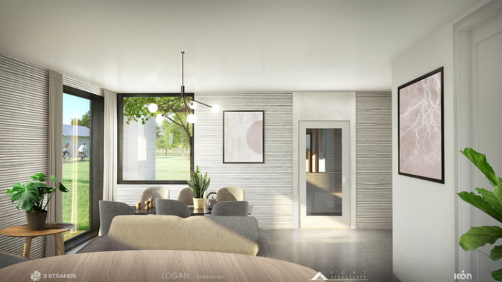 Casa impressa em 3D
