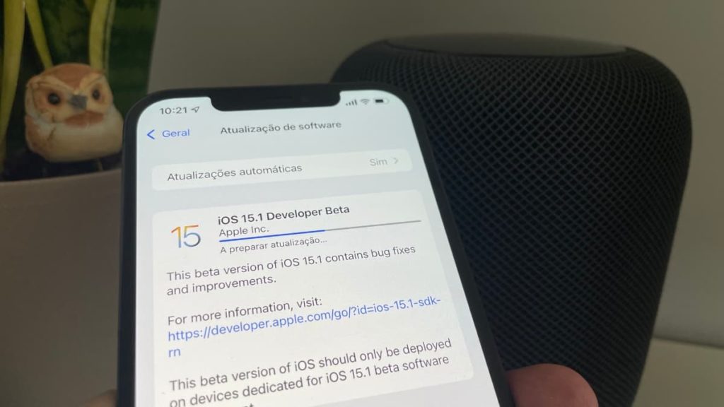 Apple lança o iOS 15.1 e iPadOS 15.1 beta para os programadores
