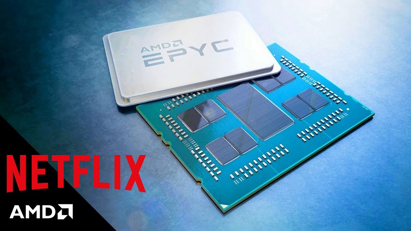 Netflix usa servidores com CPUs AMD Epyc Rome e alcança 400 Gb/s de largura de banda