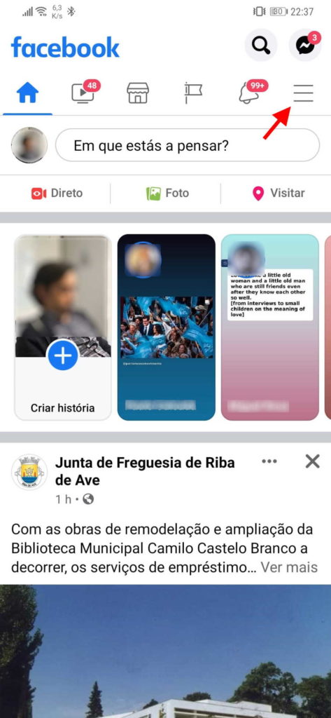 Facebook likes esconder publicações rede social