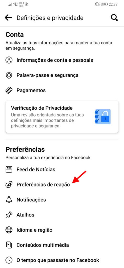 Facebook likes esconder publicações rede social
