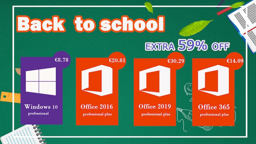Regressar em grande às aulas com o melhor e mais barato software, é uma realidade