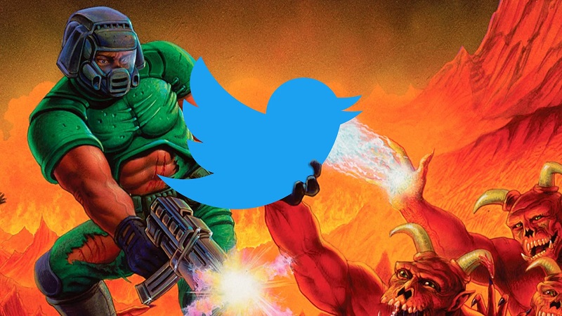 Incrível… agora também já pode jogar Doom através do Twitter!