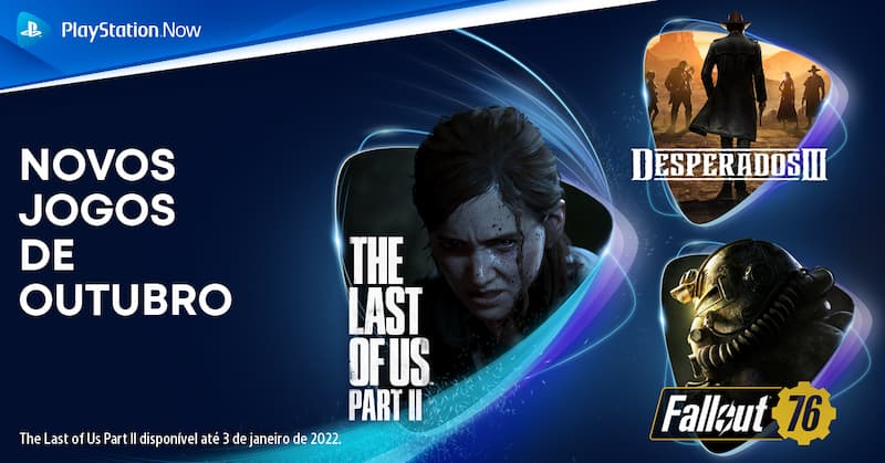 Jogos grátis no PS Now para outubro