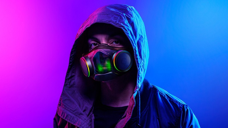 Máscara RGB inteligente da Razer já está disponível por 100 dólares