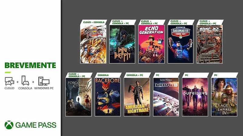 Xbox revela novas entradas de outubro no Xbox Game Pass