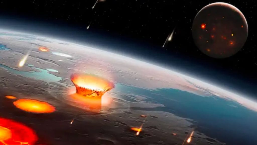 Bombardeamento de asteroides asfixiaram a vida na Terra há milhões de anos