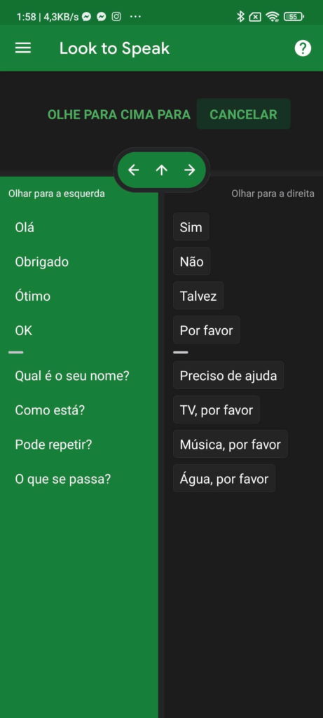 Android Look to Speak Google necessidades Portugal