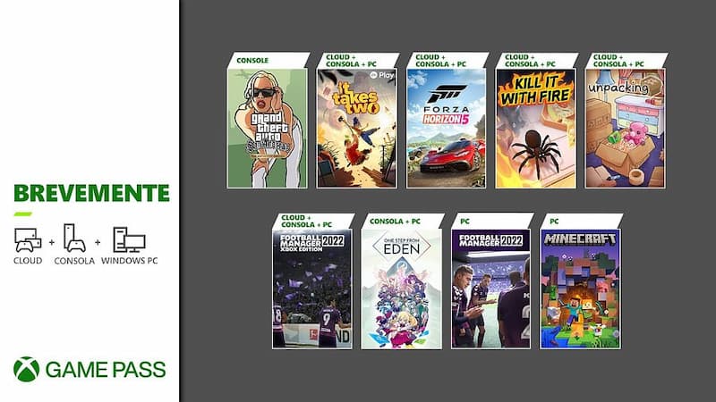 Xbox revela entradas de novembro de 2021 no Xbox Game Pass