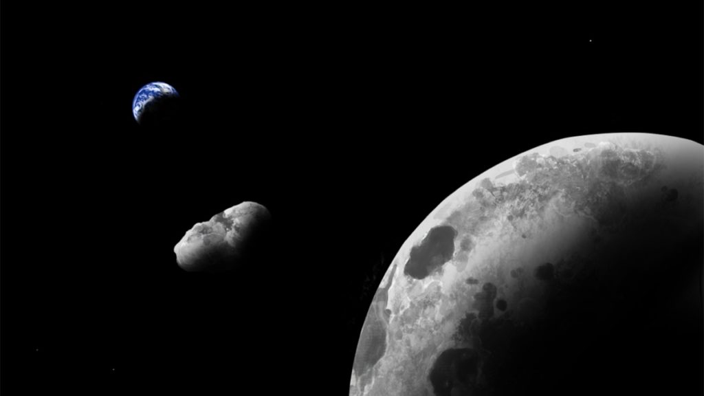 Asteroide próximo da Terra afinal pode ser um pedaço da Lua
