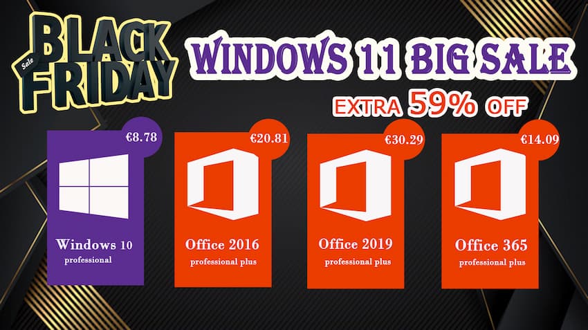 Natal à porta: chave digital Windows 10 a €8,78 e Software Antivírus e de Segurança acessíveis!