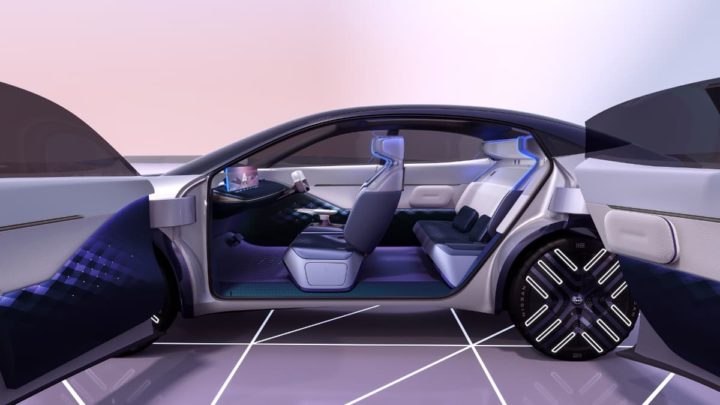 Imagem de conceito dos elétricos Nissan
