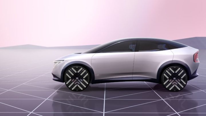 Imagem de conceito dos elétricos Nissan