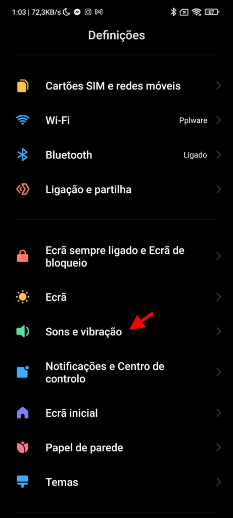Xiaomi auscultadores smartphone botões som