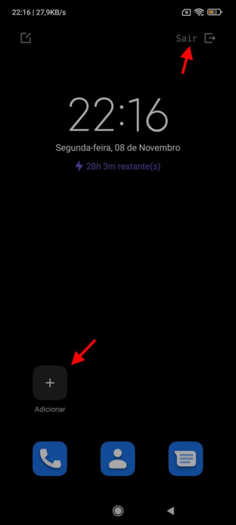 bateria Xiaomi MIUI poupar poupança