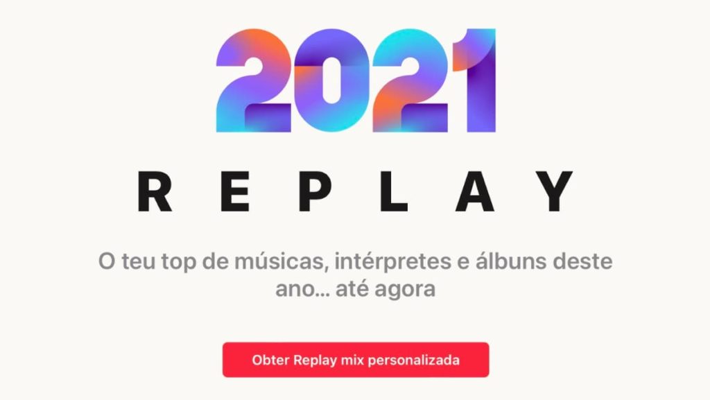 Apple Music Replay 2021: A Apple faz-lhe um mix dos temas que mais ouviu este ano