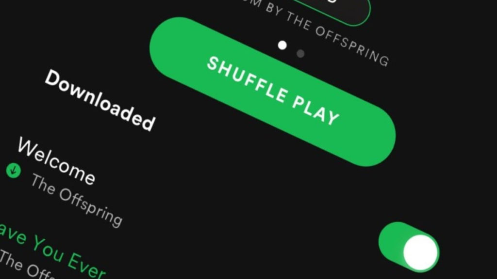 Spotify removeu o botão de reprodução aleatória a pedido de Adele