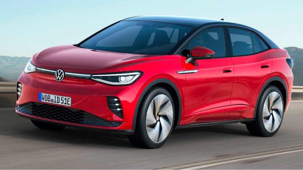 Volkswagen ID.5 é o um SUV coupé elétrico que traz 520 quilómetros de autonomia e 300 cv