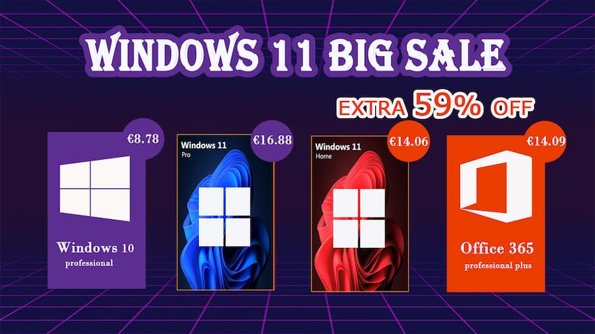Chaves digitais Windows 10 a €8,78 e ainda Antivírus & Software de Segurança baratos