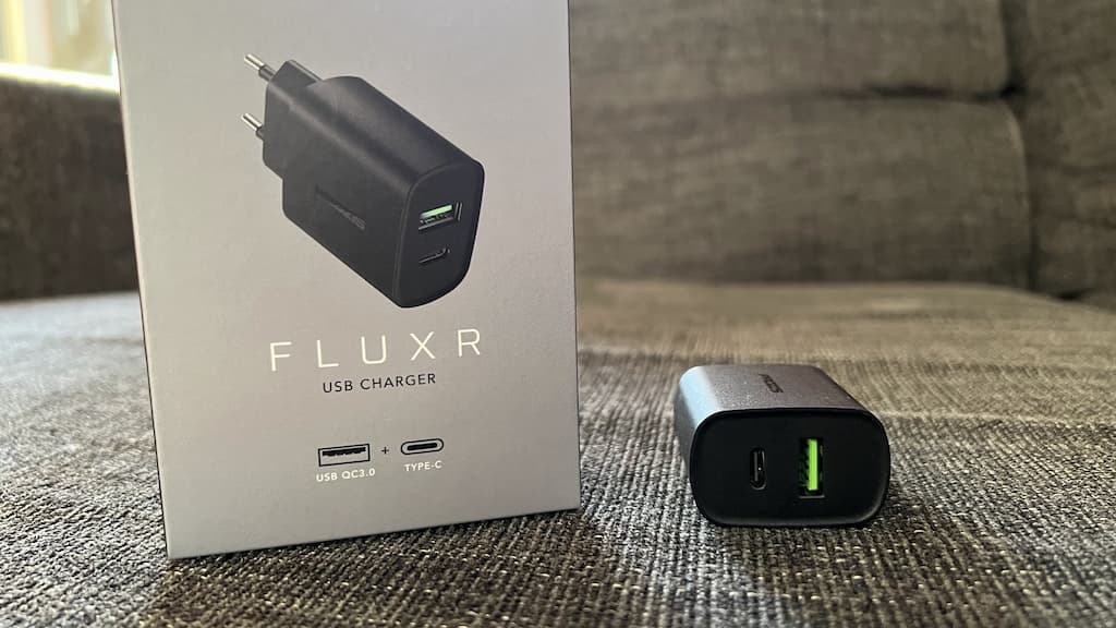 Fluxr: Carregador QC 3.0 & USB-C da Prozis de 18 W