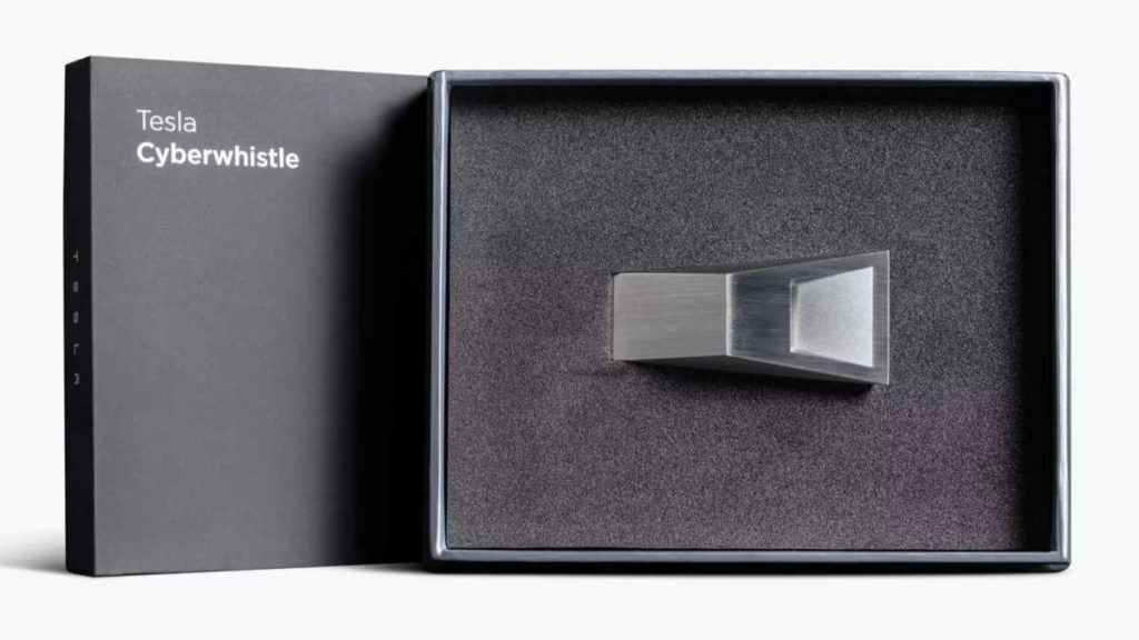Tesla lançou mais um gadget! O Cyberwhistle esgotou em poucas horas