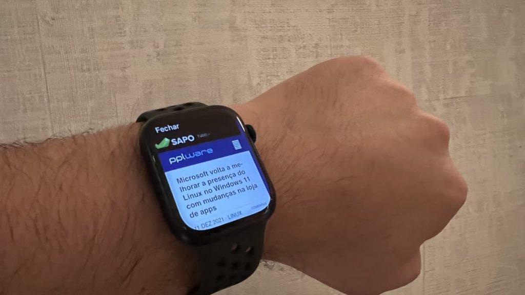µBrowser é um navegador web para o seu Apple Watch