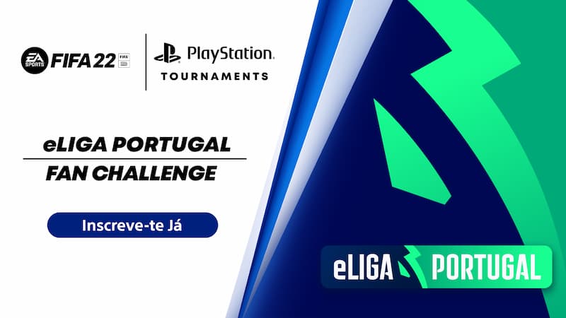 Anunciado o Torneio PlayStation 4 FIFA 22: eLiga Portugal Fan Challenge