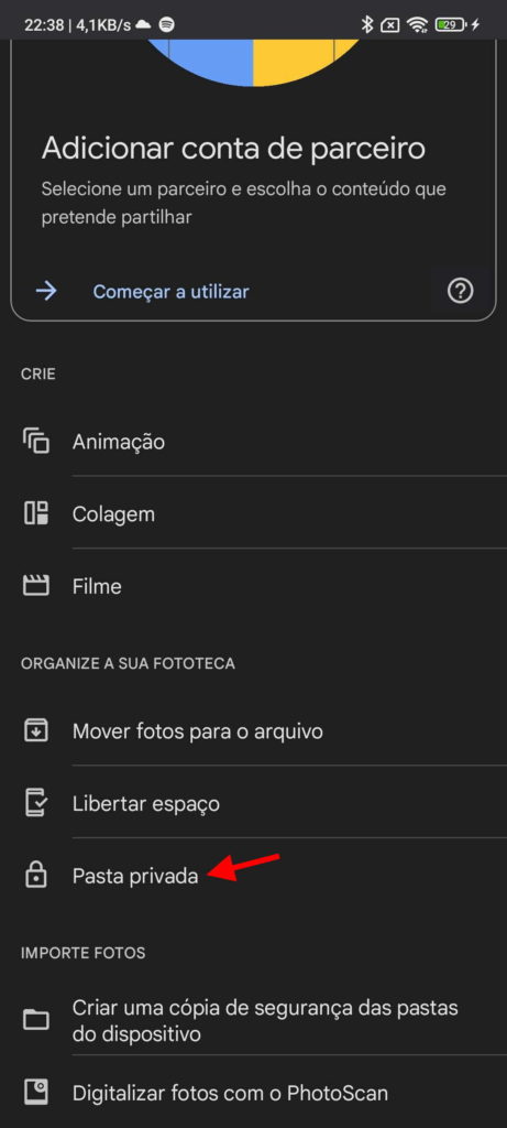 Google Fotos segurança Android smartphones