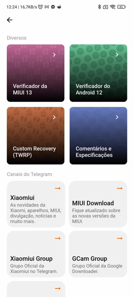 Xiaomi MIUI 13 informação versão smartphones