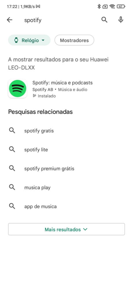 Google Android Play Store apps dispositivos