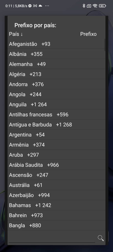 WhatsApp contactos smartphone número app