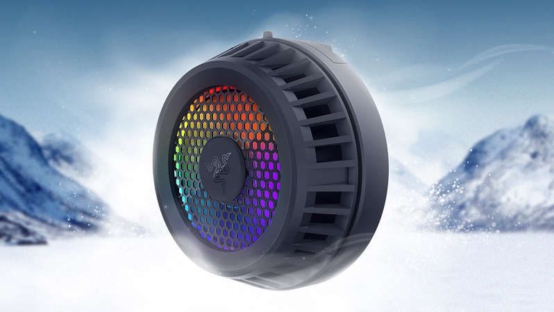 Razer lança o Phone Cooler Chroma, um dissipador de calor RGB para smartphones