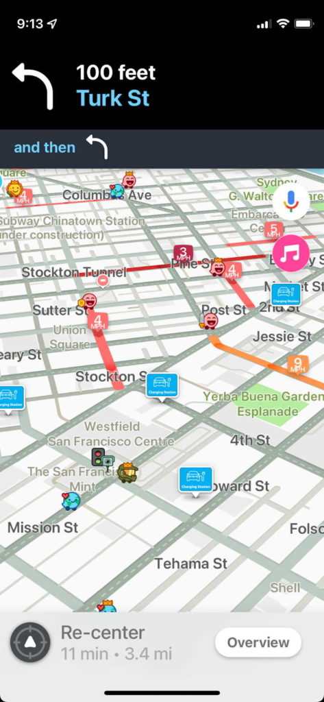 Waze carros elétricos carregadores Volkswagen