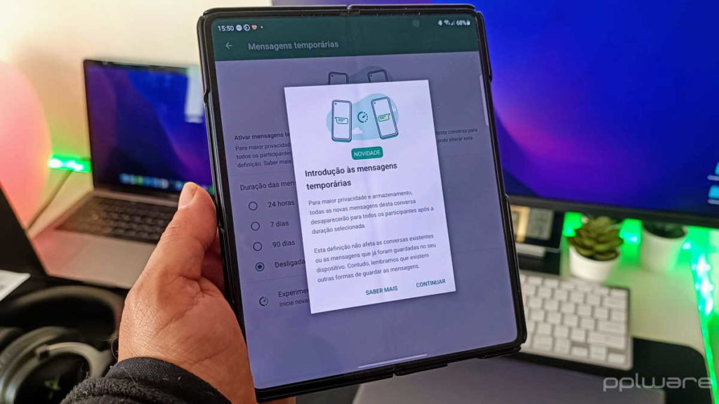 WhatsApp: mensagens temporárias não terão propriamente que desaparecer