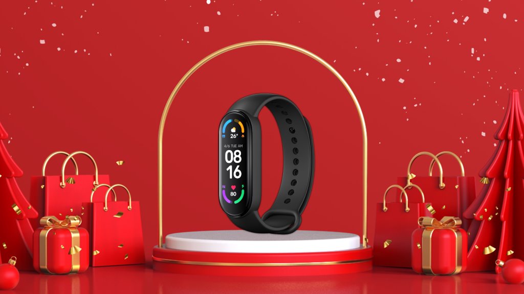 Passatempo de Natal: Ganhe uma Xiaomi Mi Band 6