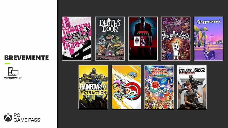 Xbox revela entradas no Xbox Game Pass