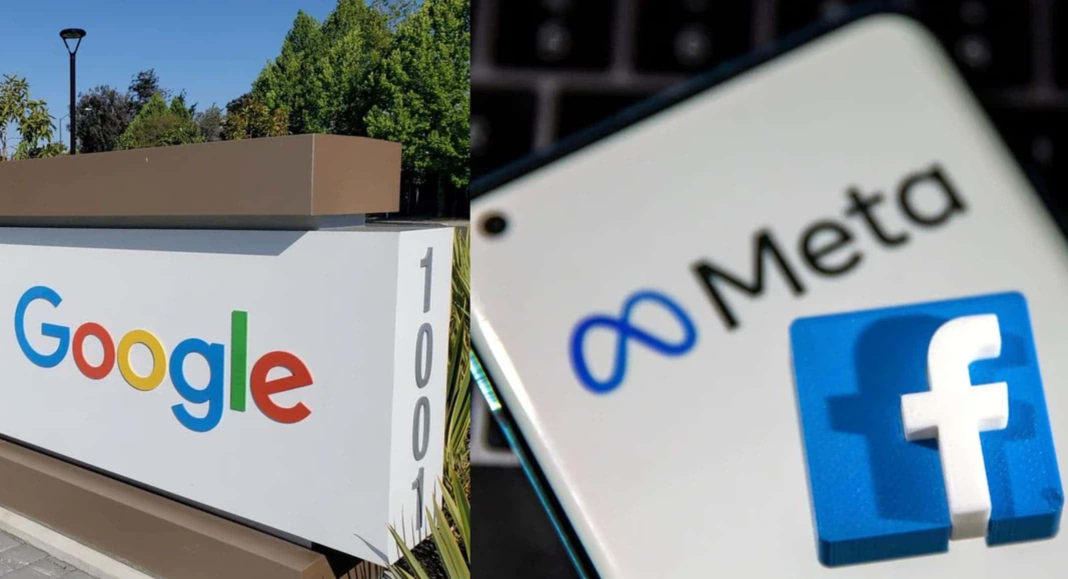 Google e Meta acusadas de práticas anticoncorrenciais