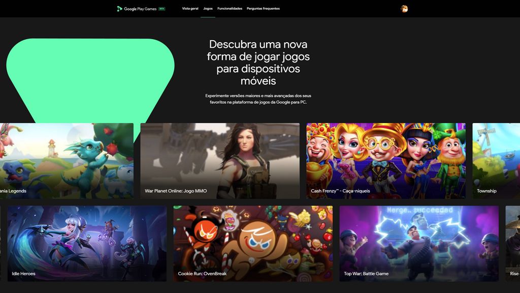 Google Play Games Beta para Windows já está a chegar a alguns países