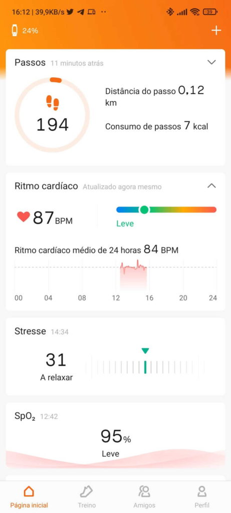 Mi Fit Xiaomi Mi Band smartband app
