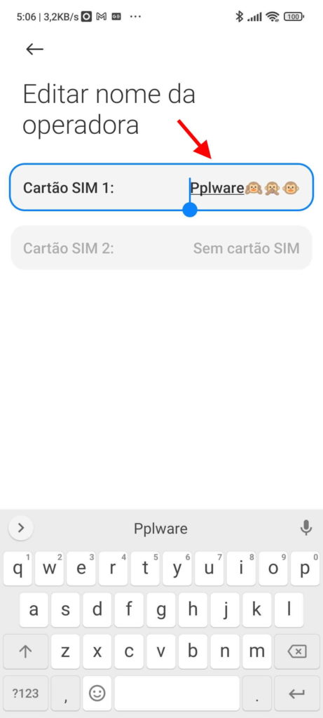 Xiaomi MIUI nome operadora smartphone