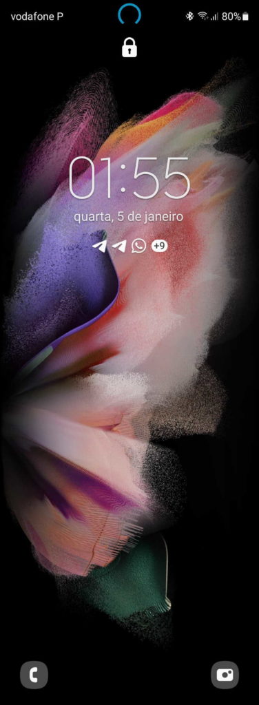 widgets One UI Samsung informação smartphone