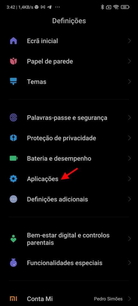 Internet app limitar Xiaomi Android