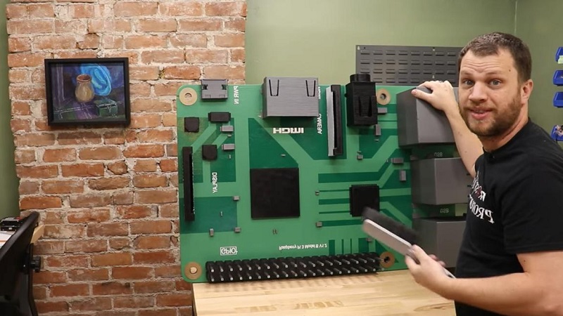Youtuber cria um Raspberry Pi 3B gigante que funciona mesmo!